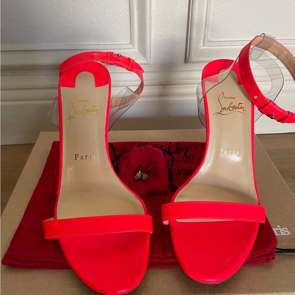 Christian Louboutin Neon Pink Heels